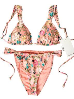 NWT O'NEILL KELLY FLORAL SOLIMAR BIKINI DESERT FLOWER SURF SKATE STREET CHIC MED